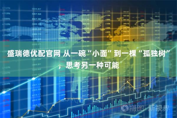 盛瑞德优配官网 从一碗“小面”到一棵“孤独树”，思考另一种可能